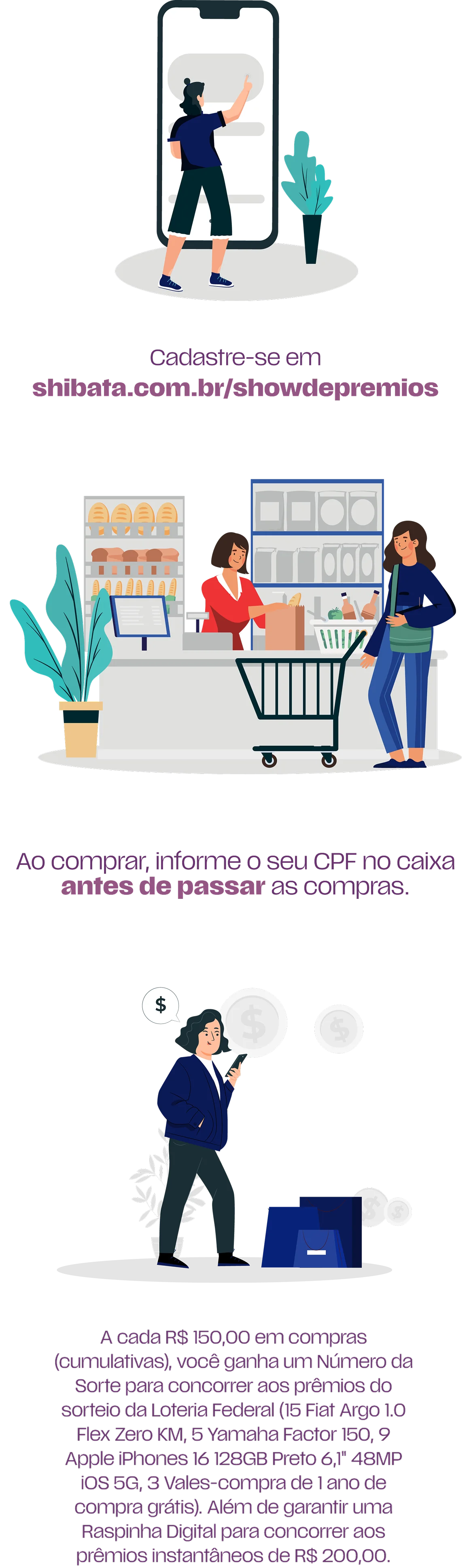 Como participar mobile