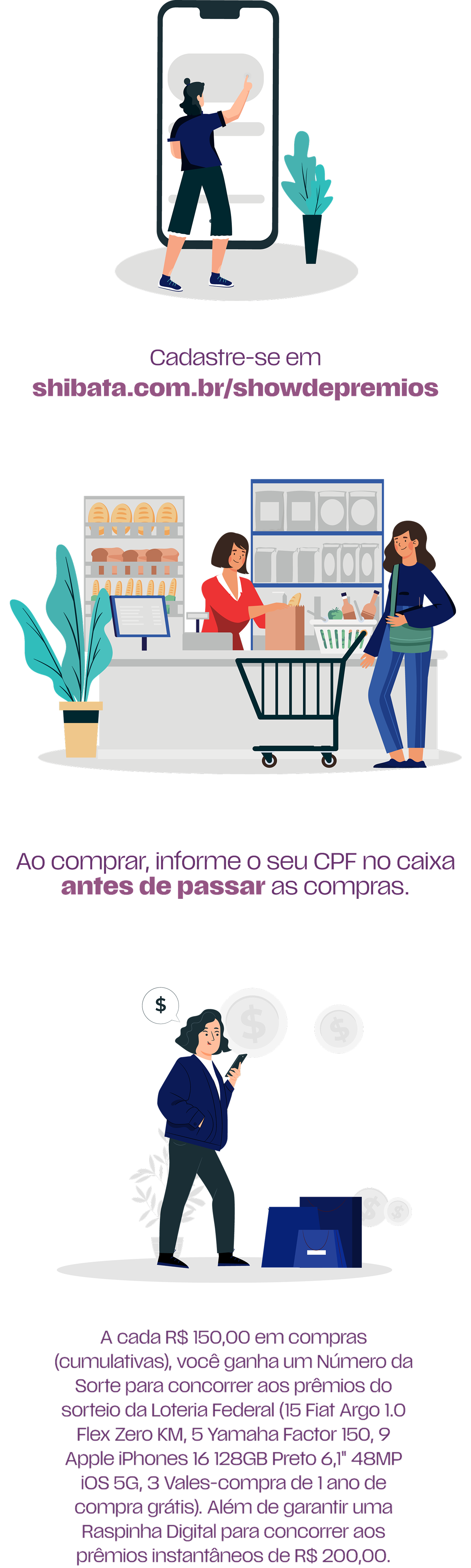 Como participar mobile